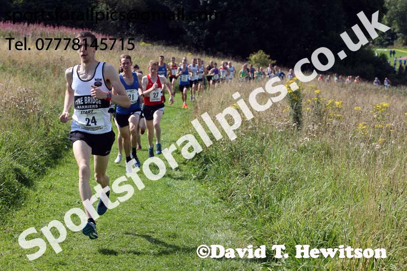 Senior mens relay, Sunderland Harriers Cross Country, Farrington, Sunderland. Photo: David T. Hewitson/Sports for All Pics